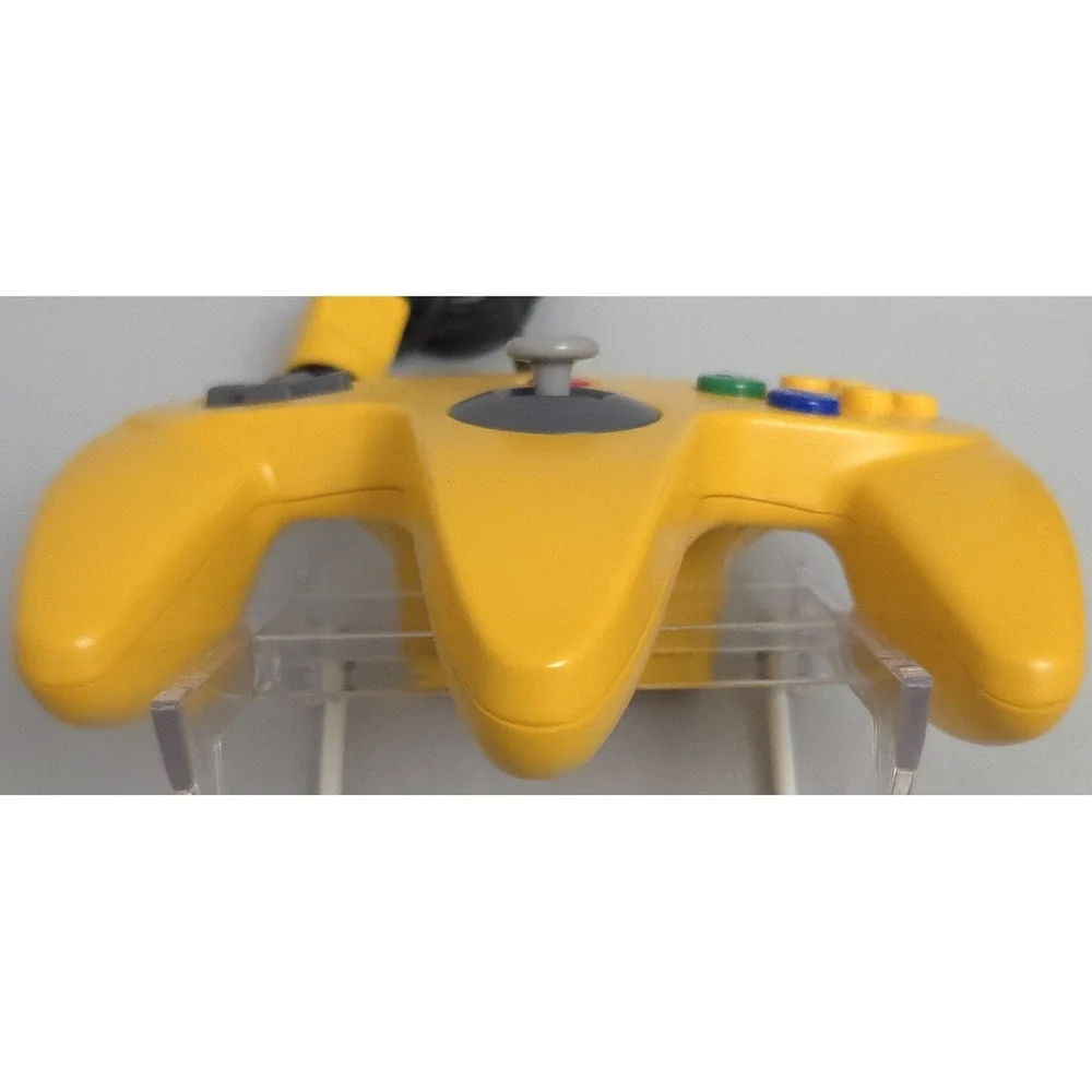 Nintendo 64 Yellow OEM Controller - N64 - Kitsch-Bent Rebuilt